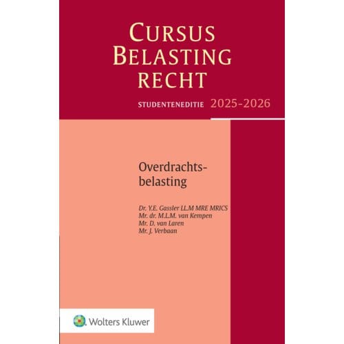Cursus Belastingrecht / 2025-2026 - Y.E. Gassler