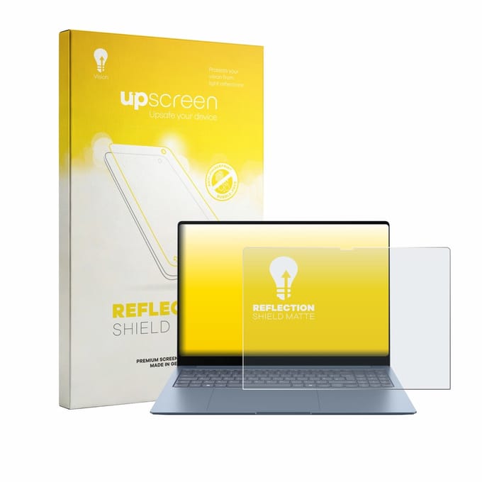 upscreen - Screenprotector voor Samsung Galaxy Book6 Edge 16" - Folie Beschermfolie anti glare matte