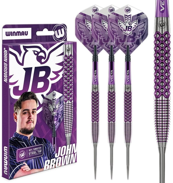 Winmau John Brown 90% - Dartpijlen