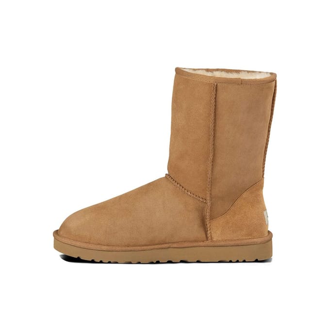 UGG® Classic Short for Men in Brown, Size 8, Twinface/Polyester/Wool