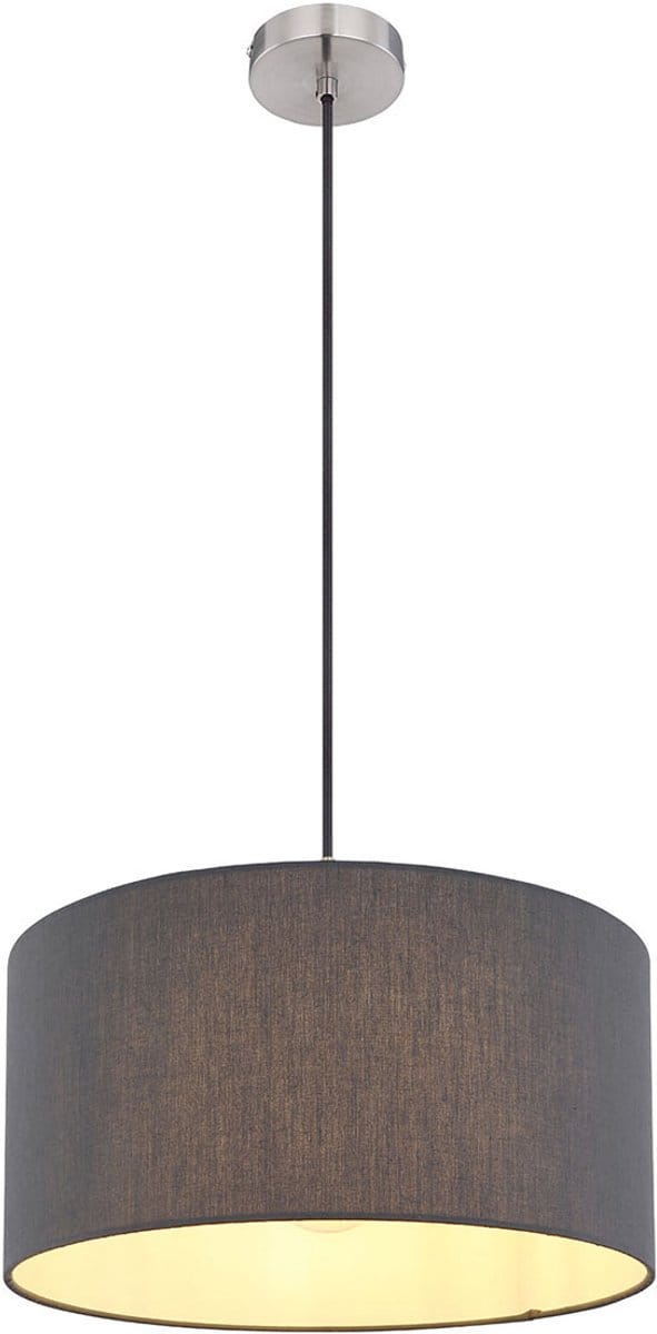 Globo - hanglamp - Sanna - nikkel - metaal - Ø 40cm - E27 - 15585H