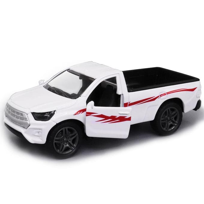 Die-casting Model Pick-up Truck Legering Auto Model Terugstuitende Pick-up Truck Jongensspeelgoed