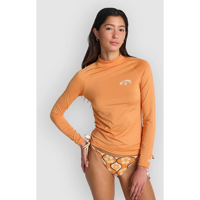 Surf T-shirt met Lange Mouwen Dames Billabong Tropical