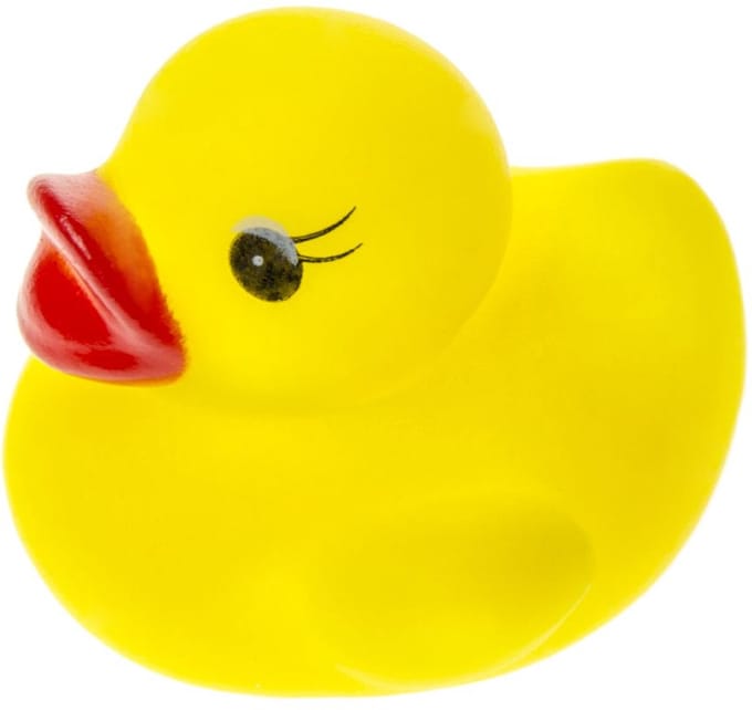 Duckiez Eendjes Geel 12st. - 12 stuks