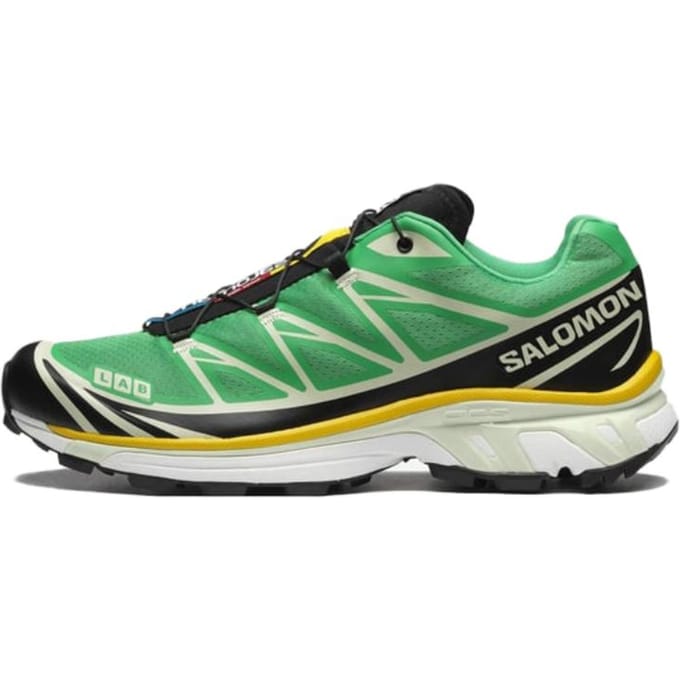XT-6 Salomon 'Vert Soufre Brillant' 44 black