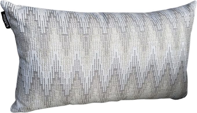 Bubalou buitenkussen - all weather - Lendekussen 70x40 cm - Softline Design Zigzag Natural