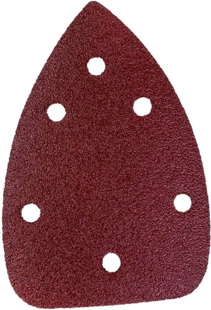 Westfalia Maal driehoeken, korrel 80, 140 x 140 x 8 mm, 5 stuks