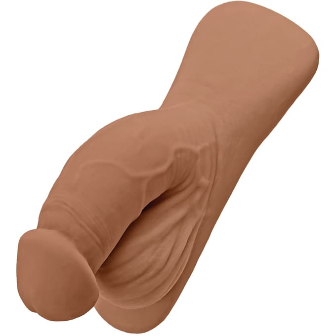Evolved Gender X 4 inch Packer, Mocca - beige