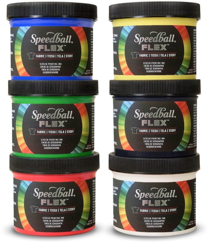 Speedball Starter set flex fabric screen printing