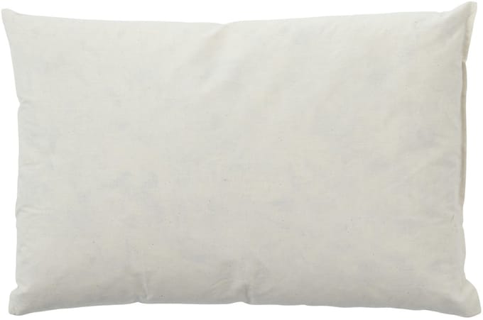 BINNENKUSSEN - kussenvulling 30x50 cm - 100% gerecyclede veren/dons - 400 gram