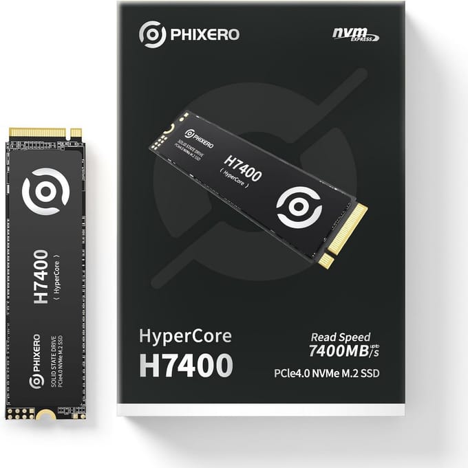 2TB PHIXERO H7450 NVMe SSD - M.2 2280 3500MB/s