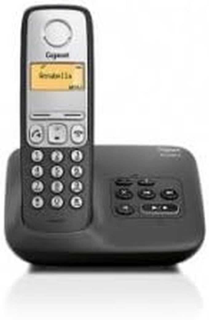 Draadloze Telefoon - DECT Telefoon - Thuis Bellen - Geïntegreerd Antwoordapparaat - 1.4 Inch Scherm - Wit