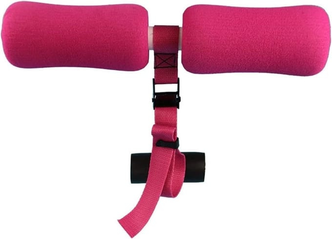 Hamstring Curl Strap - Thuis Workout - Spierversterking - Verstelbaar Ontwerp - N.v.t. - Roze