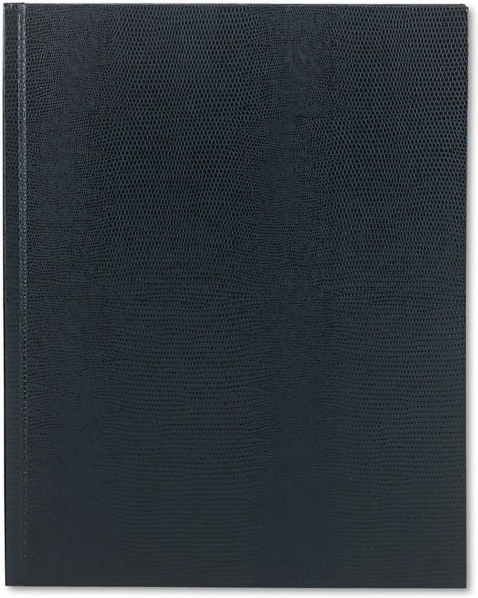 Groot Executive Notitieboek 11 x 8,5 Inch - College & Marge - 150 Vel - Blauwe Harde Kaft
