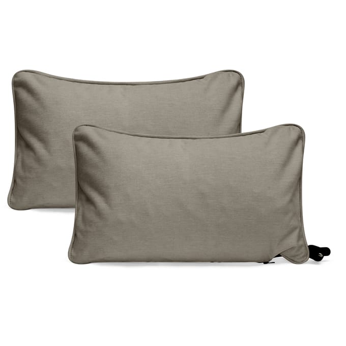 fatboy - Paletti set armleuningen - grey taupe - bruin