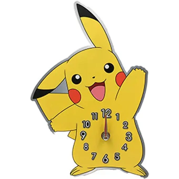 Wandklok Kids Licensing Pokemon Pikachu
