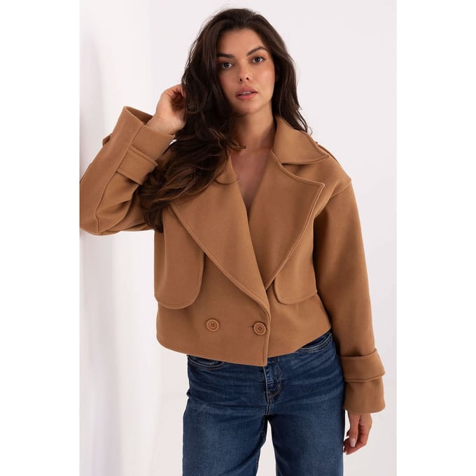 Modern Rebel Jacket - Camel / One Size