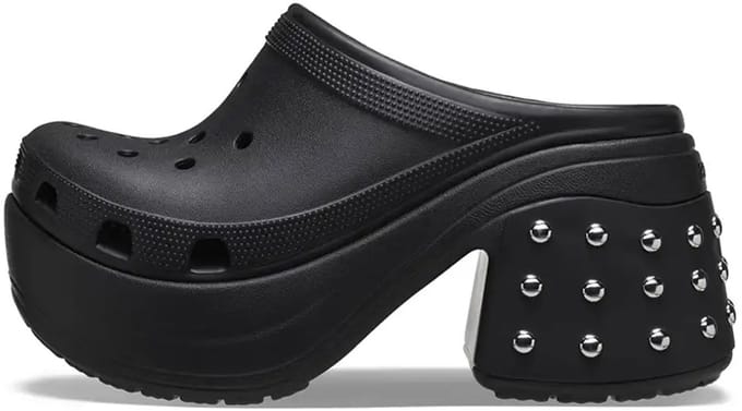 Crocs Siren Studded Clog Zwart Unisex Maat 45-46 M11-W13