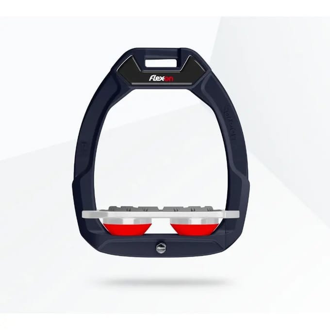 Veiligheidsepeten Plat Grip Marine/Grijs/Rood Flex-On Safe-On