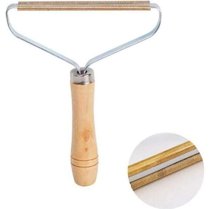 Brosse - BW10607 - Éliminateur de peluches - Laine - Bois - Pour petits chiens et chats