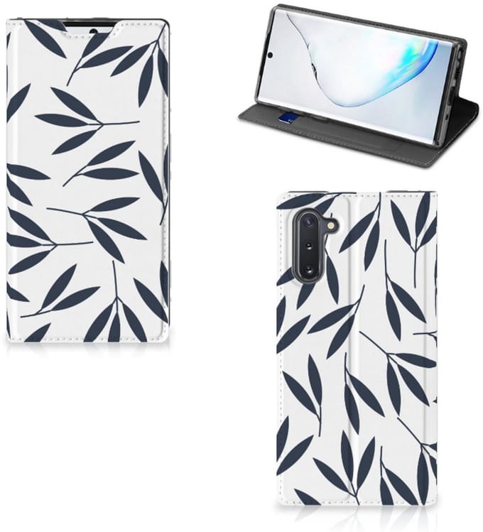Samsung Galaxy Note 10 Smart Cover Leaves Blue