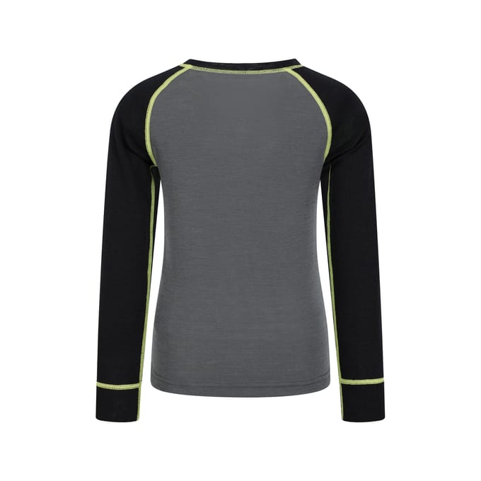 Mountain Warehouse Kinder/Kids Merino II Base Layer Set (Legering)