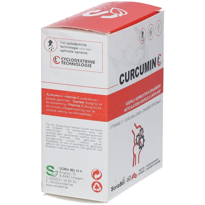 SoriaBel Curcumin CT 60 Tabletten