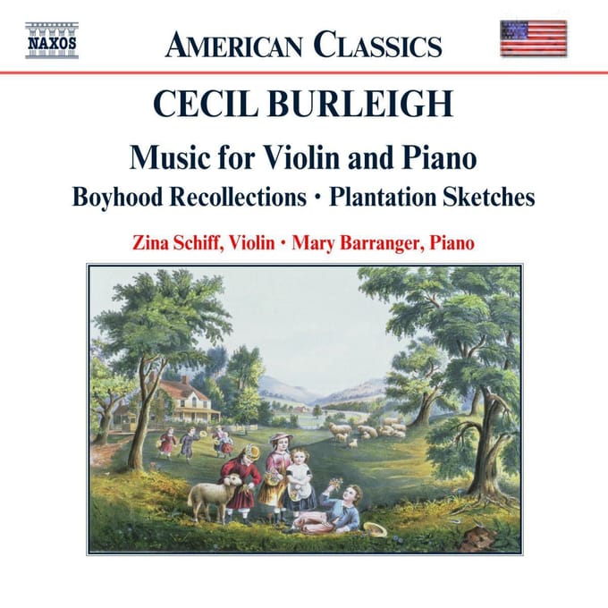 Zina Schiff & Mary Barranger - Burleigh: Music For Violin And Piano (CD)