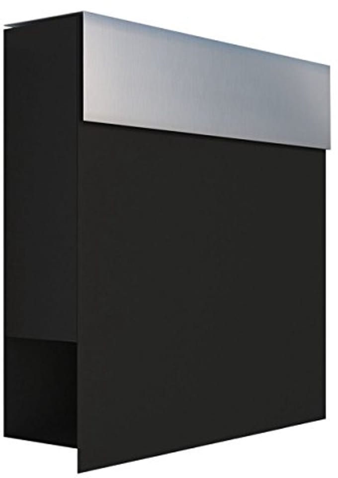 Design muurbrievenbus met krantenvak - Modern en Tijdloos
