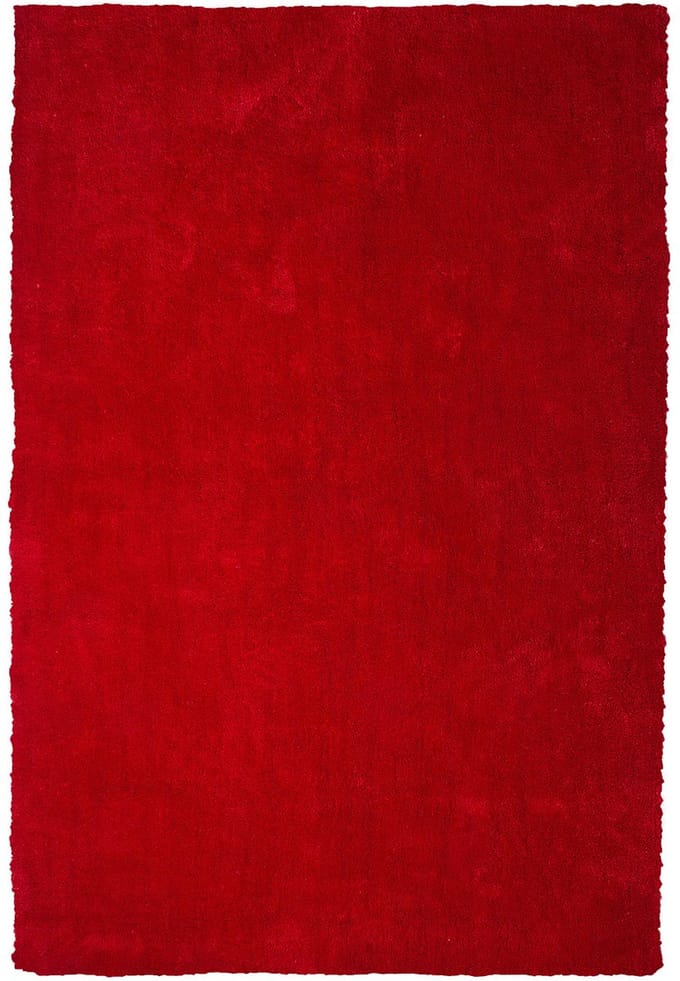 DEMRE - Shaggy vloerkleed - Rood - 200 x 300 cm - Polyester