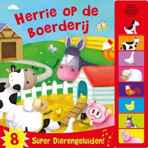Herrie Op De Boerderij - 8 Geluiden