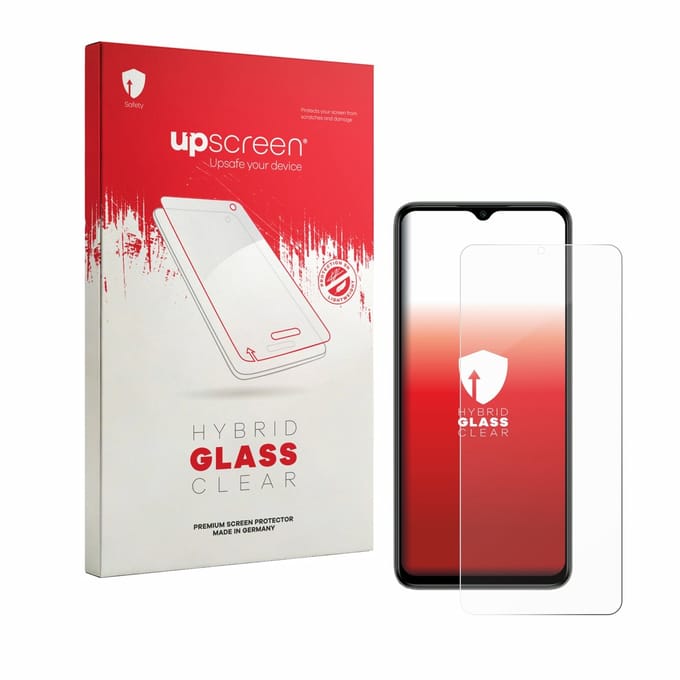 upscreen - Screenprotector voor Itel Zeno 100 - Folie Beschermfolie Beschermglas transparant