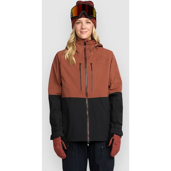 Volcom Vs 3L Stretch Gore Tex Jas rood
