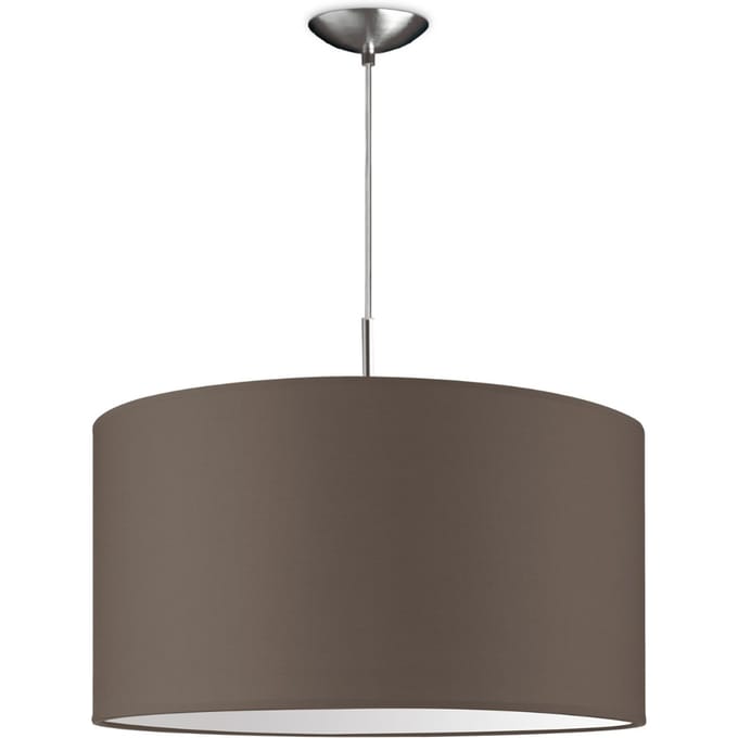 hanglamp tube deluxe bling Ø 50 cm - taupe