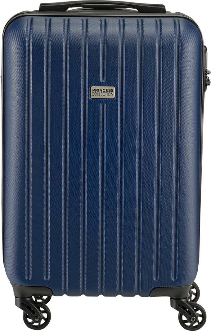 Princess Collection - Handbagage Koffer - 55cm - Donker Blauw - ABS