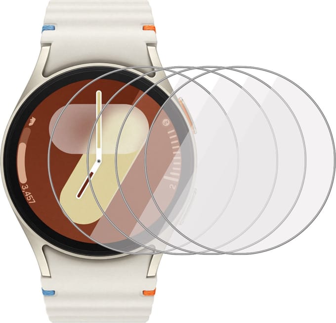 4x Screenprotector geschikt voor Samsung Galaxy Watch 7 40mm - Folie Screen Protector