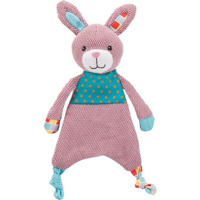 Eluche speelgoed voor honden haas in stof/fleece Trixie