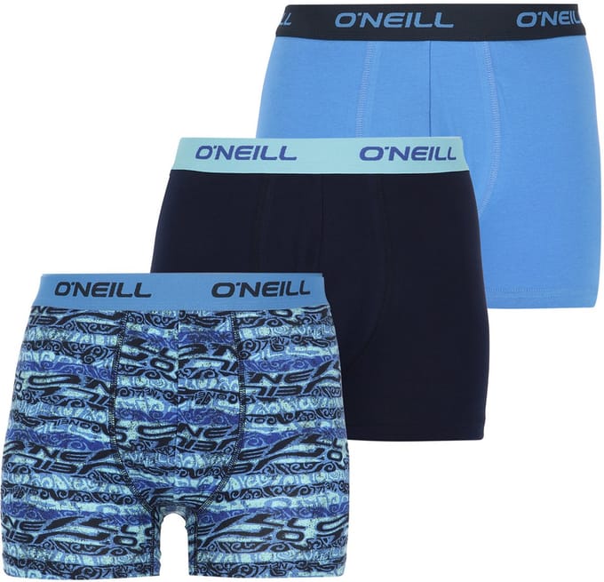 O'Neill - heren boxershorts 3-pack - gulf stream - maat L
