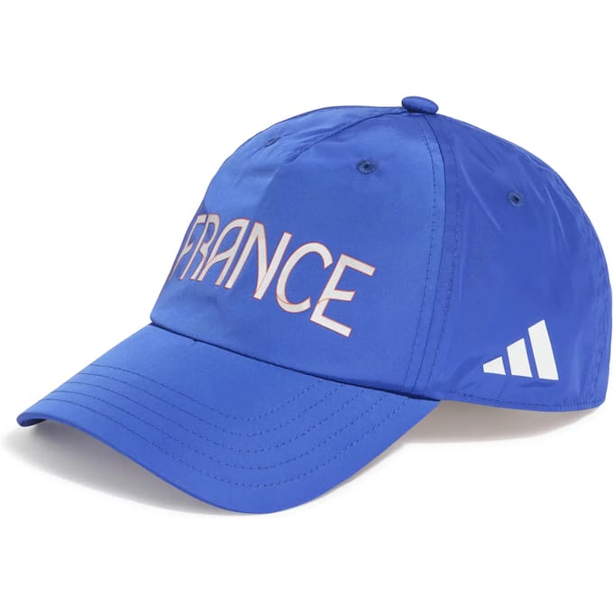 adidas Performance Team France Tech Honkbalpet - Unisex - Blauw- Heren (M/L)