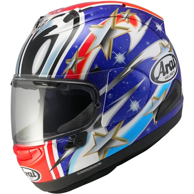 Volle motorhelm Arai RX-7V EVO Nakano - Replica