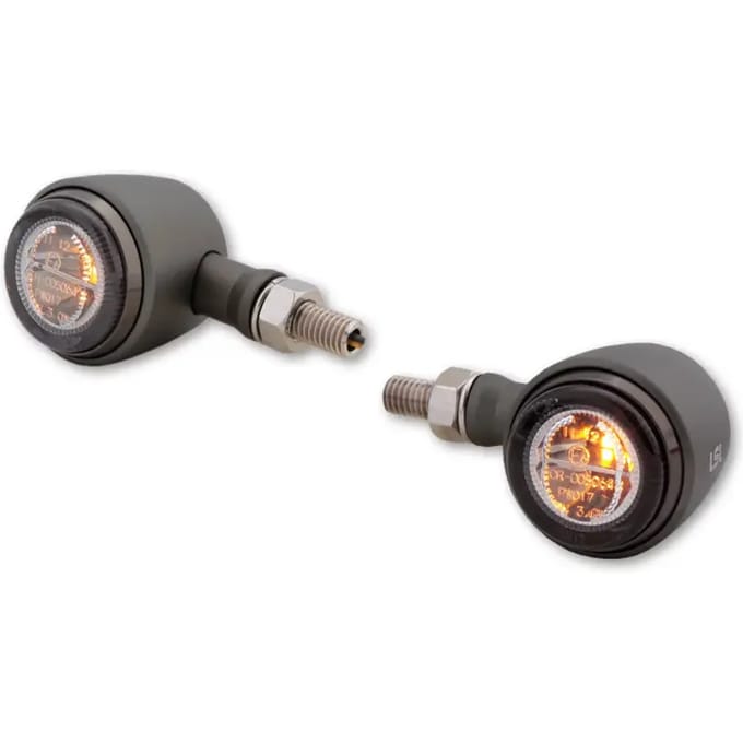 Getint motorachterlicht met reflector LSL Retro