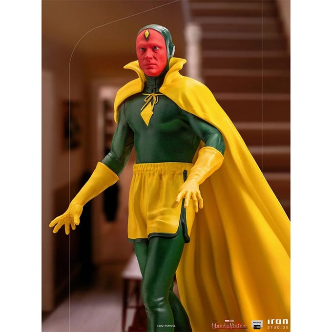 Iron Studios Vision (Halloween Version) Wandavision Art Scale 1/10 Collectible Statue (22cm)