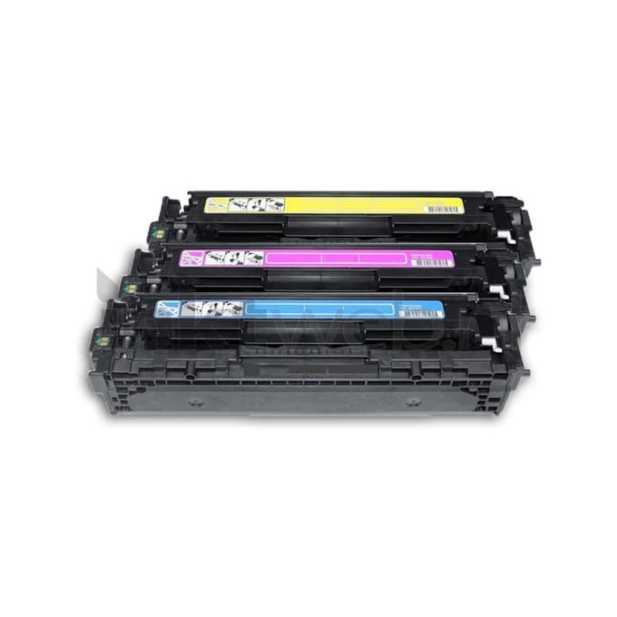 FLWR - Toner / 305A / 3-pack kleur - Geschikt voor HP