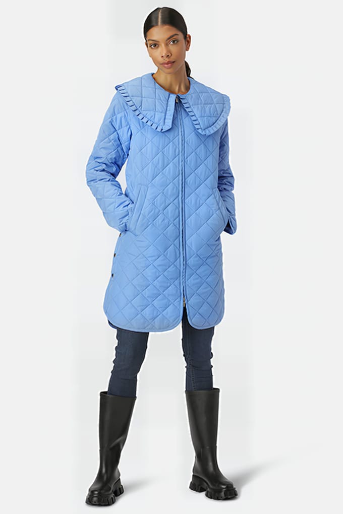 Ilse Jacobsen 10 Art30 Quilt Coat 656 Light Regatta Größe: 42 | Parkas Outlet | Damen