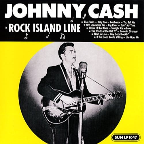 Johnny Cash - Rock Island Line (LP)