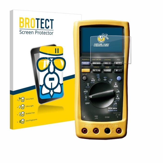 Screenprotector voor Fluke MultiMeter 189 Beschermglas transparant