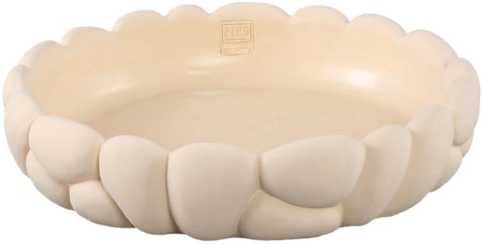PTMD - Schaal Mikay - Wit - 40x40x9cm