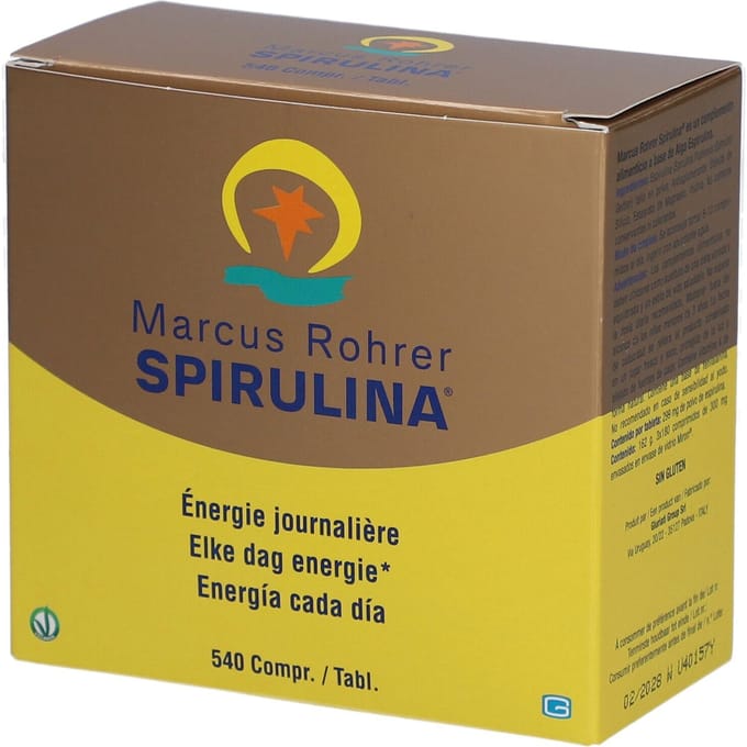Marcus Rohrer Spirulina Navulling 540 Tabletten