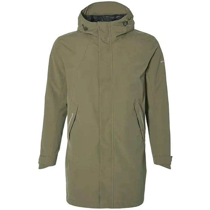 Basil Mosse Heren Parka - Olive Green - Maat M