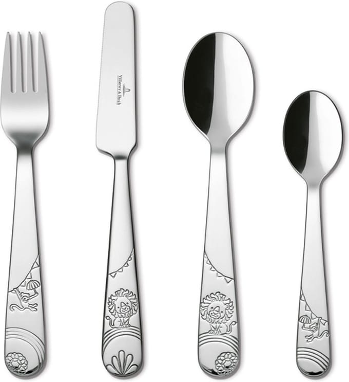 Kinderbesteck Roar like a Lion Set van 4